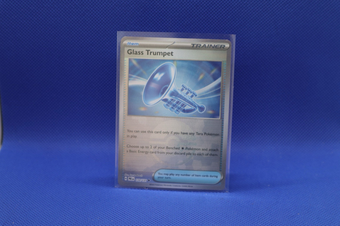 Pokemon Tcg: Prismatic Evolutions- Glass Trumpet- Poke Ball- NM!!!🔥🔥🔥