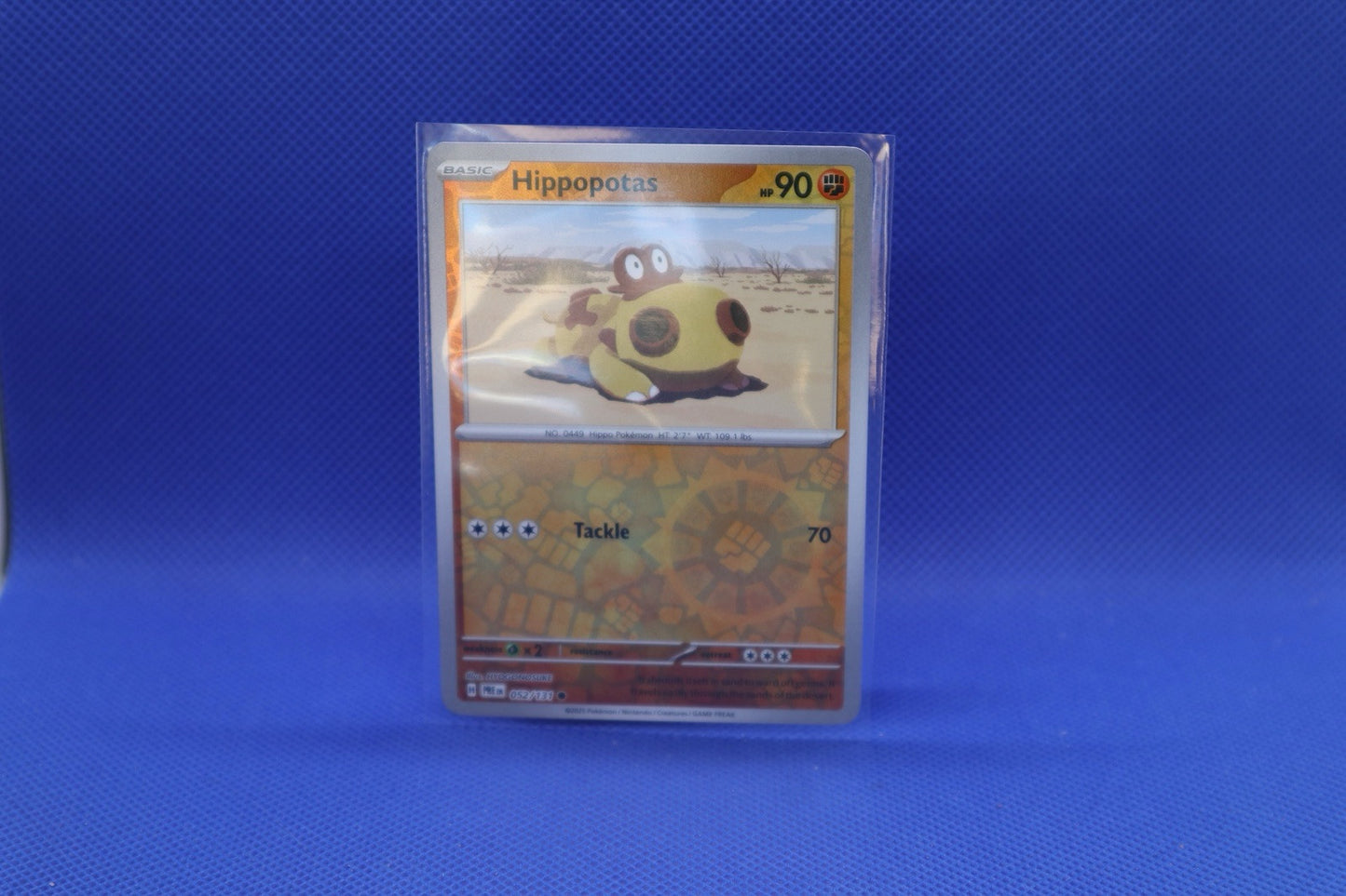 Hippopotas 052/131 - Reverse Holo - Prismatic Evolutions - Pokemon TCG