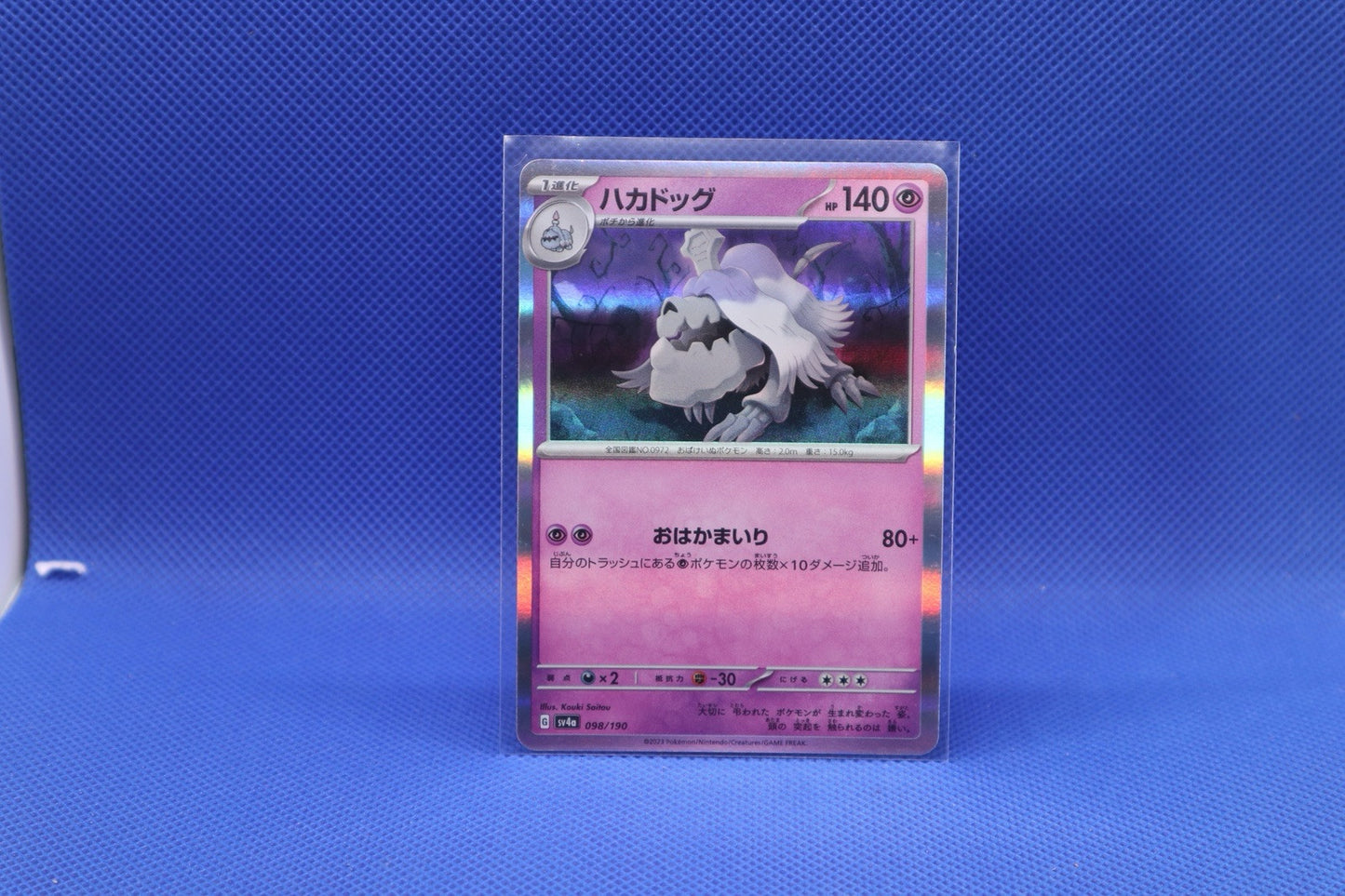 Houndstone - Holo Rare - 098/190 sv4a Shiny Treasure ex - MINT - Pokemon
