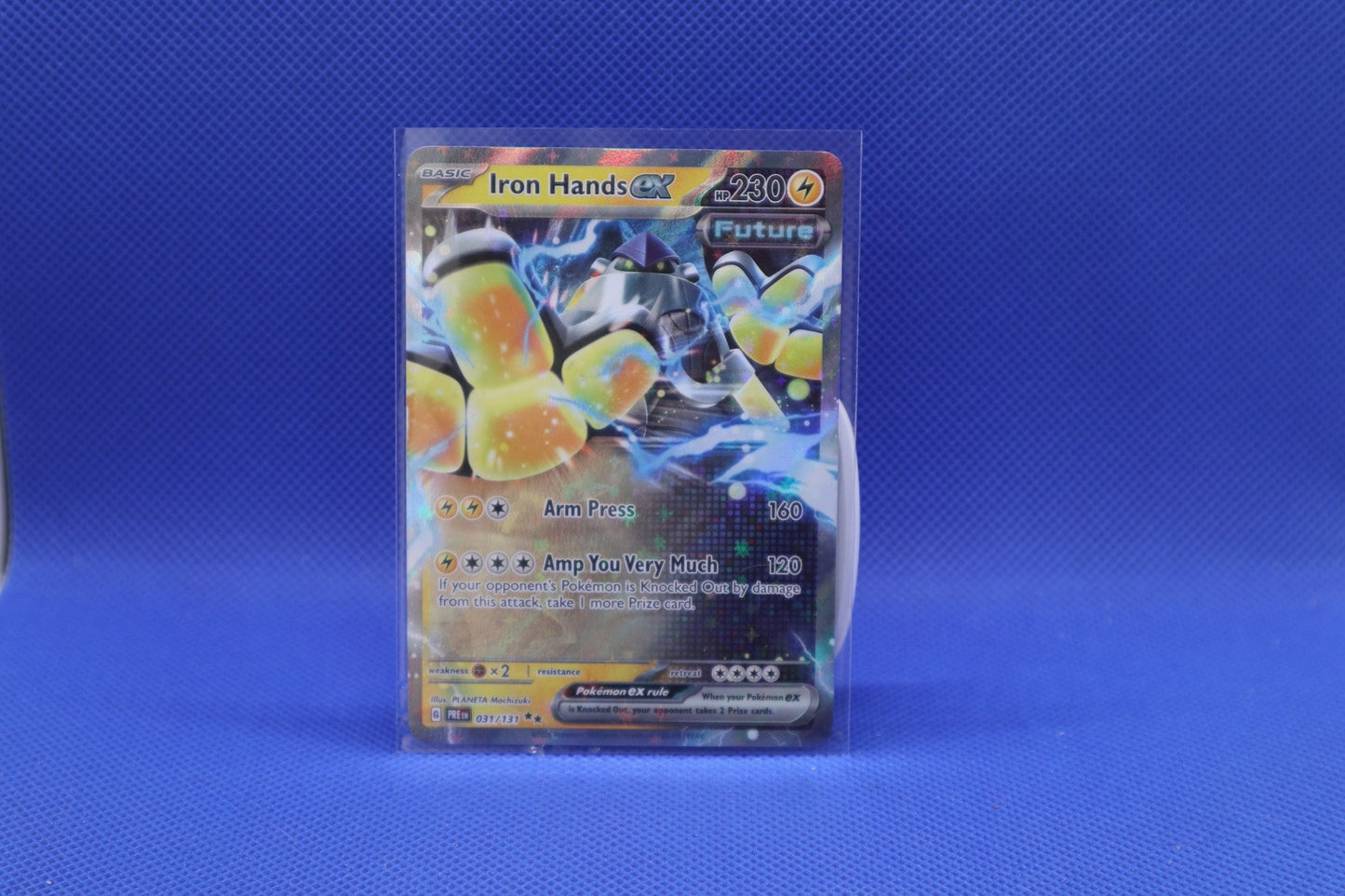Iron Hands Ex 031/131 - Double Rare - Prismatic Evolutions - Pokemon TCG NM