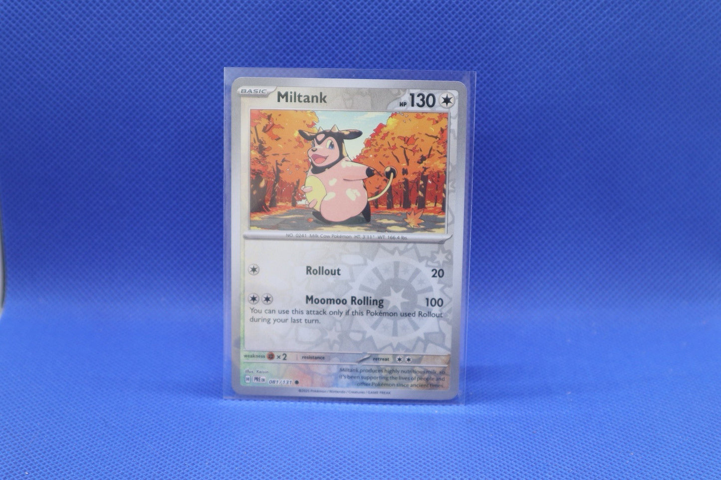 Pokemon Prismatic Evolutions 081/131 Miltank Reverse Holo