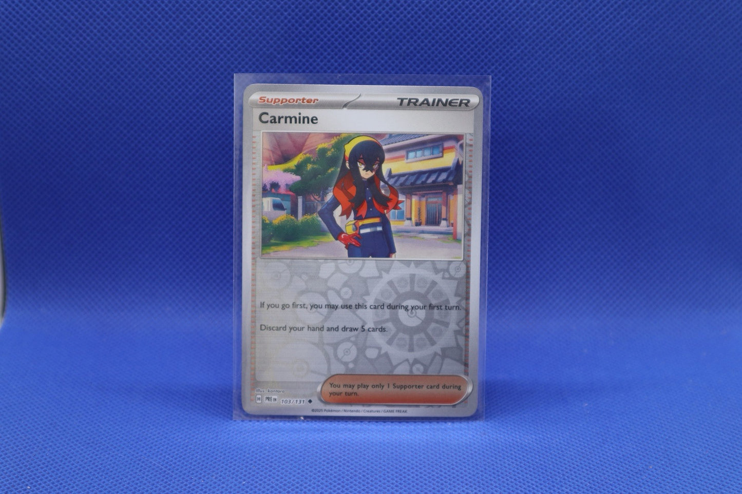 Prismatic Evolutions Carmine 103/131 Reverse Holo Uncommon