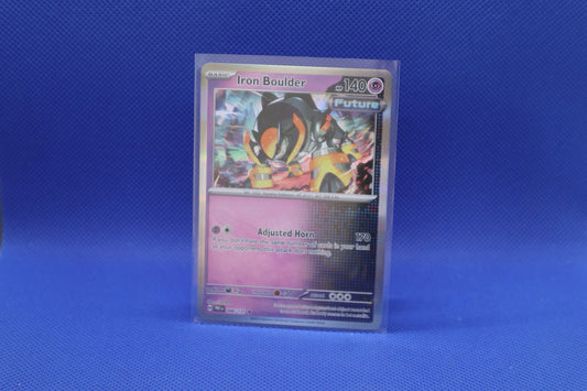 Iron Boulder 046/131 Prismatic Evolutions Reverse Holo Pokemon Card Mint